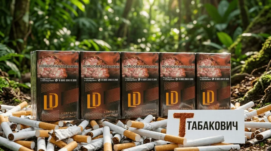 ЭЛ ЭНД ДИ КОМПАКТ КОРИЧНЕВЫЙ КОФЕ